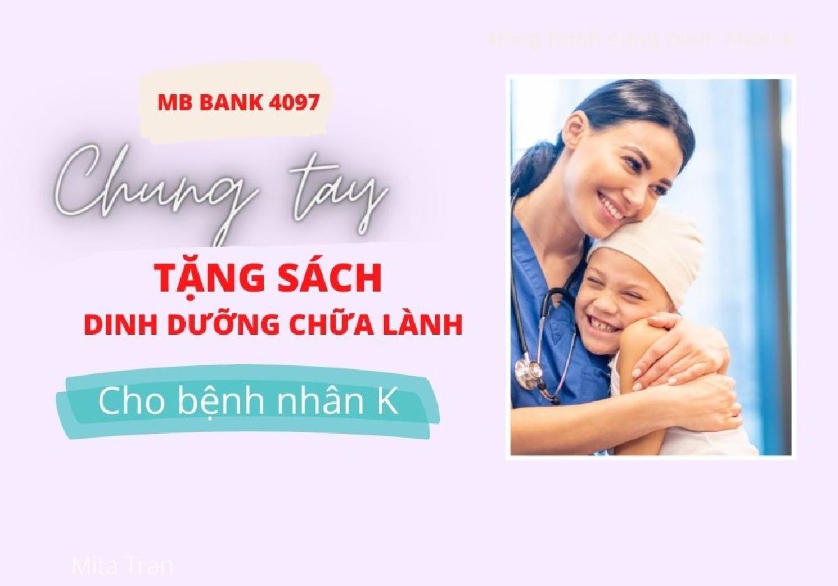 Chung tay tặng 100 cuốn sách chữa lành cho bệnh nhân ung thư